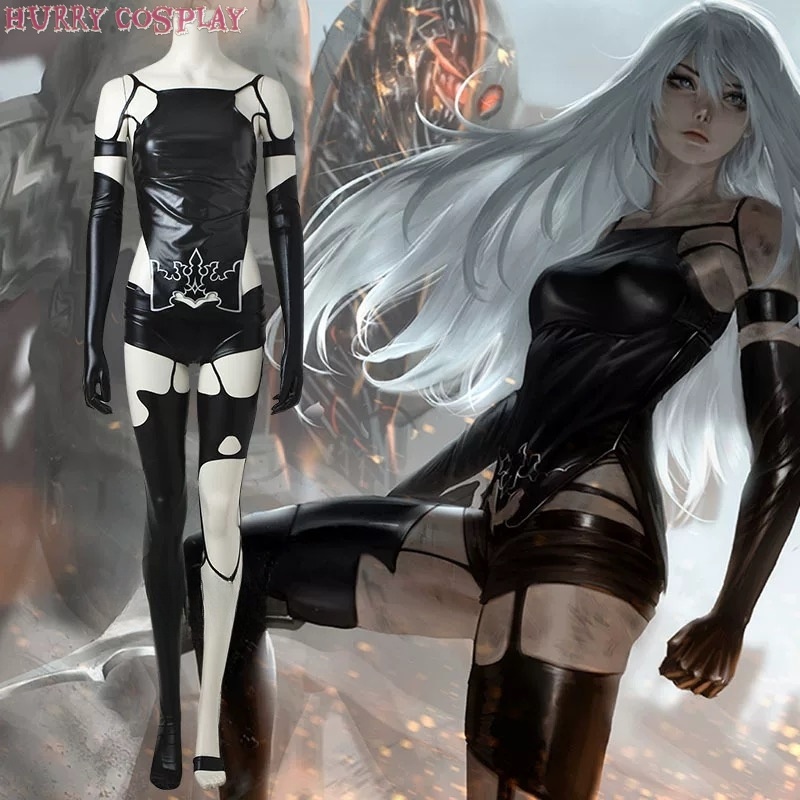 Game Cosplay,Nier: Automata,Sex,Halloween,NieR Automata Yurha A2 Cosplay Costume